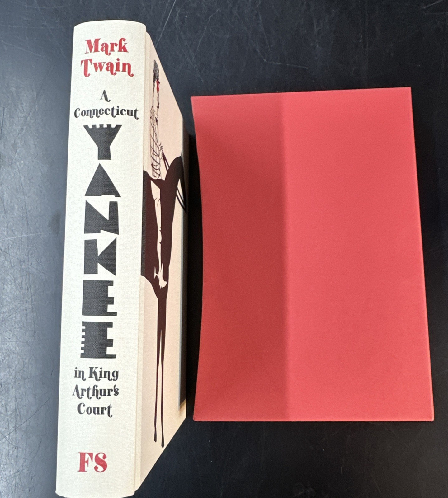 Mark Twain: A Connecticut Yankee in King Arthur’s Court Folio Society Slipcase