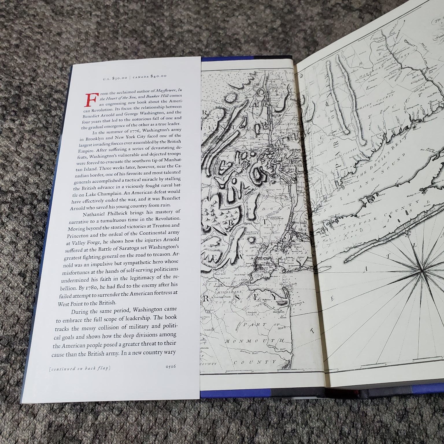 Valiant Ambition Nathaniel Philbrick 2016 Signed 1st Ed American Revolution