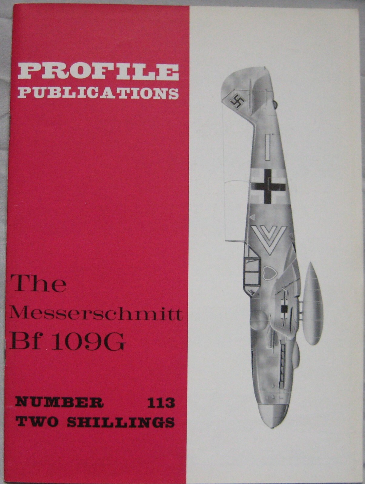 Aircraft Profile Publications magazine Issue 113 Messerschmitt Bf 109G