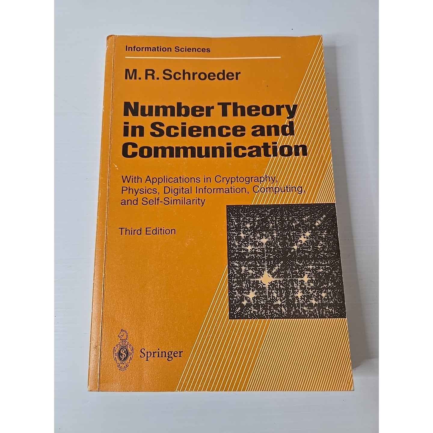Springer Number Theory in Science and Communication M.R. Schroeder 3rd Ed Good