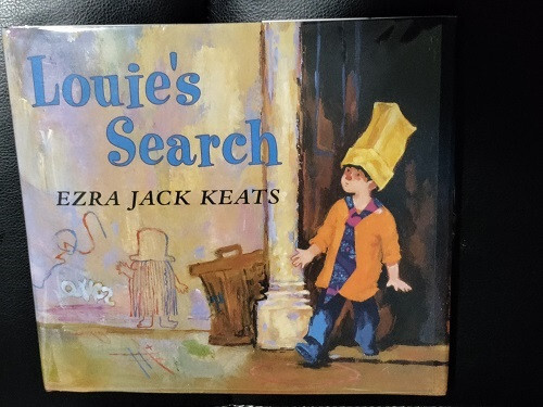 Ezra Jack Keats Louie’s Search Viking Hardcover Near Fine Condition