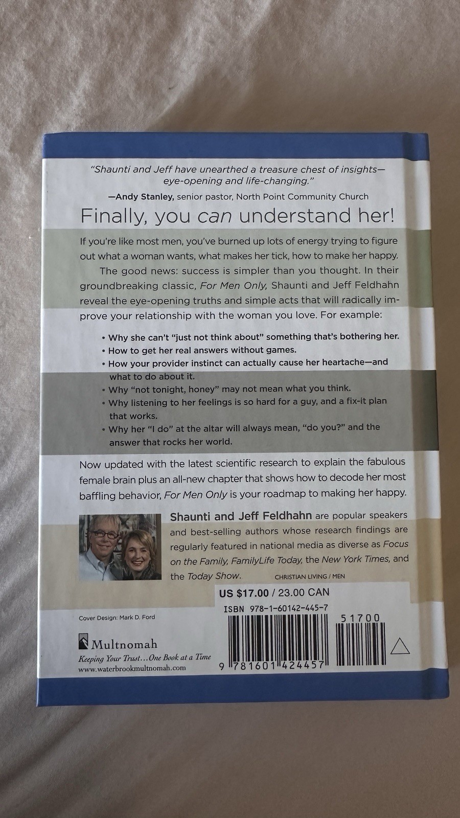 For Men Only, Revised and Updated Edition by Shaunti and Jeff Feldhahn. Hardcove