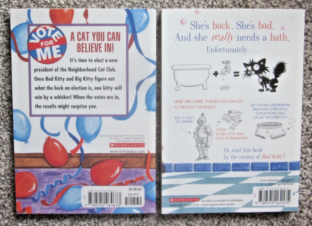 BAD KITTY by NICK BRUEL BOOK LOT / 3HC + 4SC / 2008-2019
