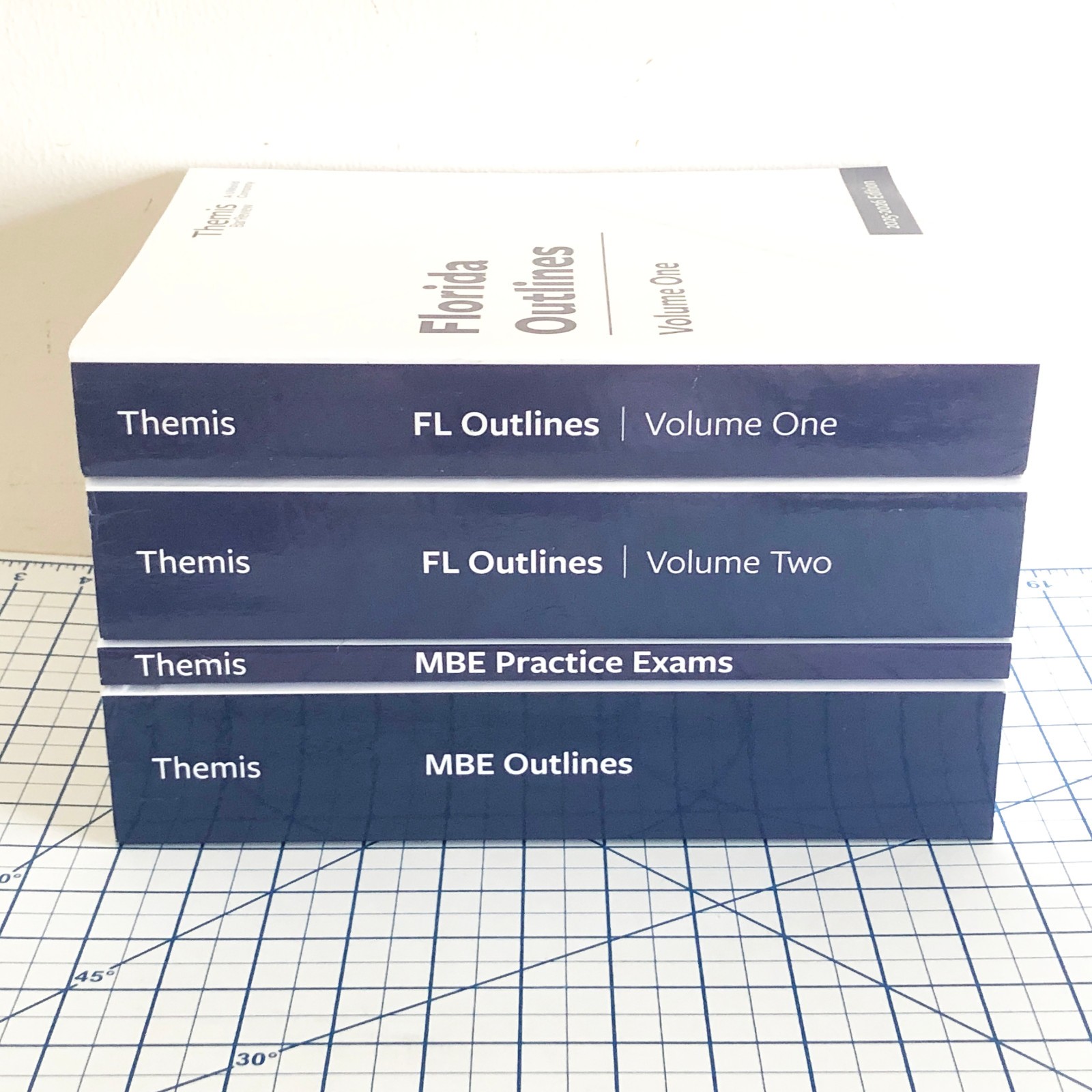 2025 – 2026 Themis Bar Review Florida 4 book Full Set – FL MBE Outlines MBEQ
