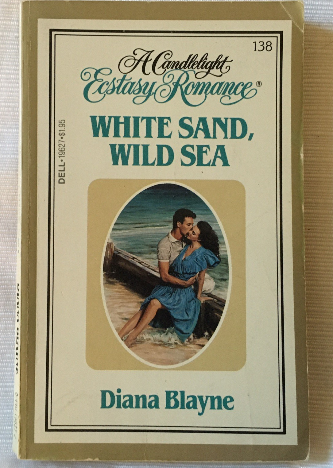 A Candlelight Ecstasy Romance #138 – White Sand, Wild Sea by Diana Blayne