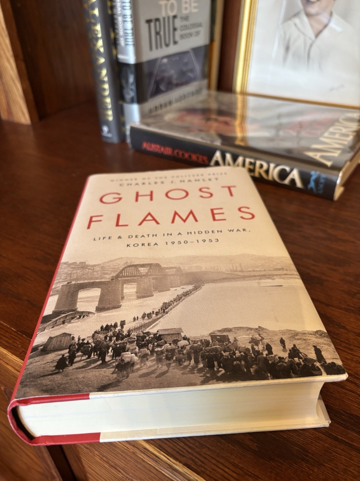 Ghost Flames. Charles Hanley. Public Affairs 2020 Hardcover. Fine Unread