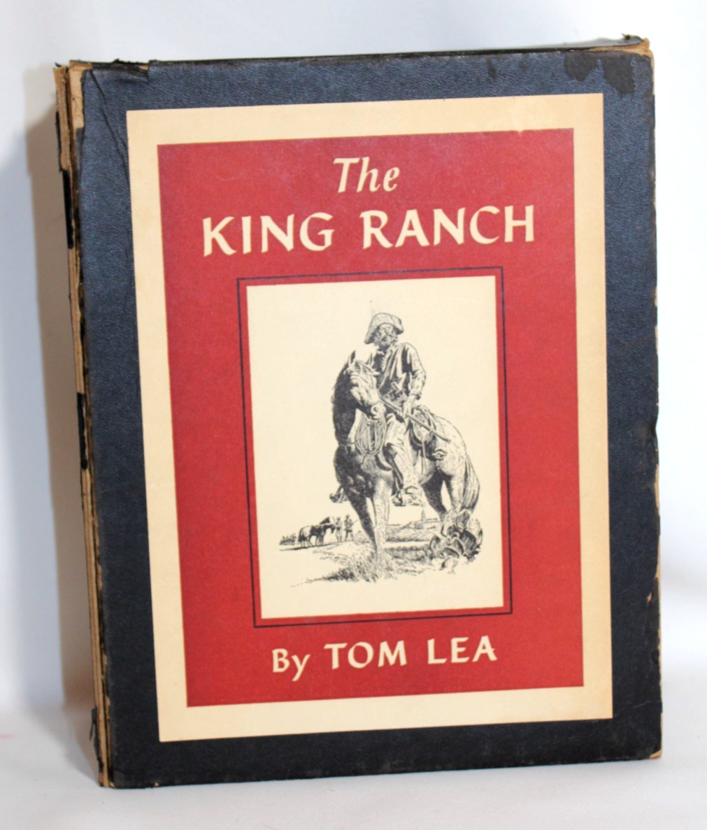 The King Ranch by Tom Lea Hardback 2 Volume Set Copyright 1957 Very Good