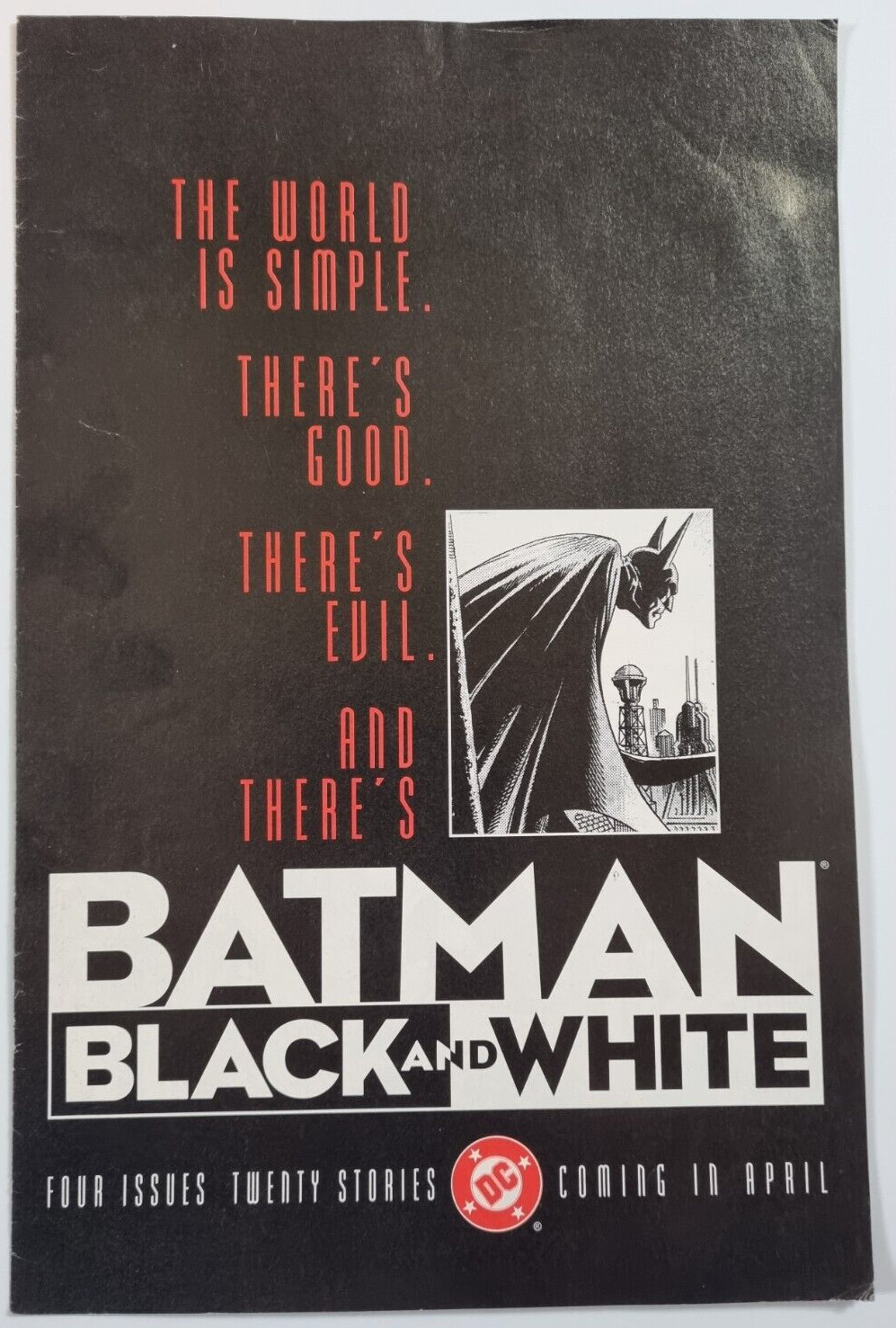 Batman Mystery Casebook Black & White DC Comics 5 x Issues Free Comic Book Day