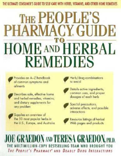 The People’s Pharmacy Guide to Home and Herbal Remedies – Hardcover – GOOD