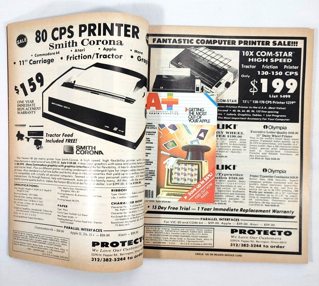 Creative Computing Magazine Computers & Electronics Vol 11 No 7 July 1985