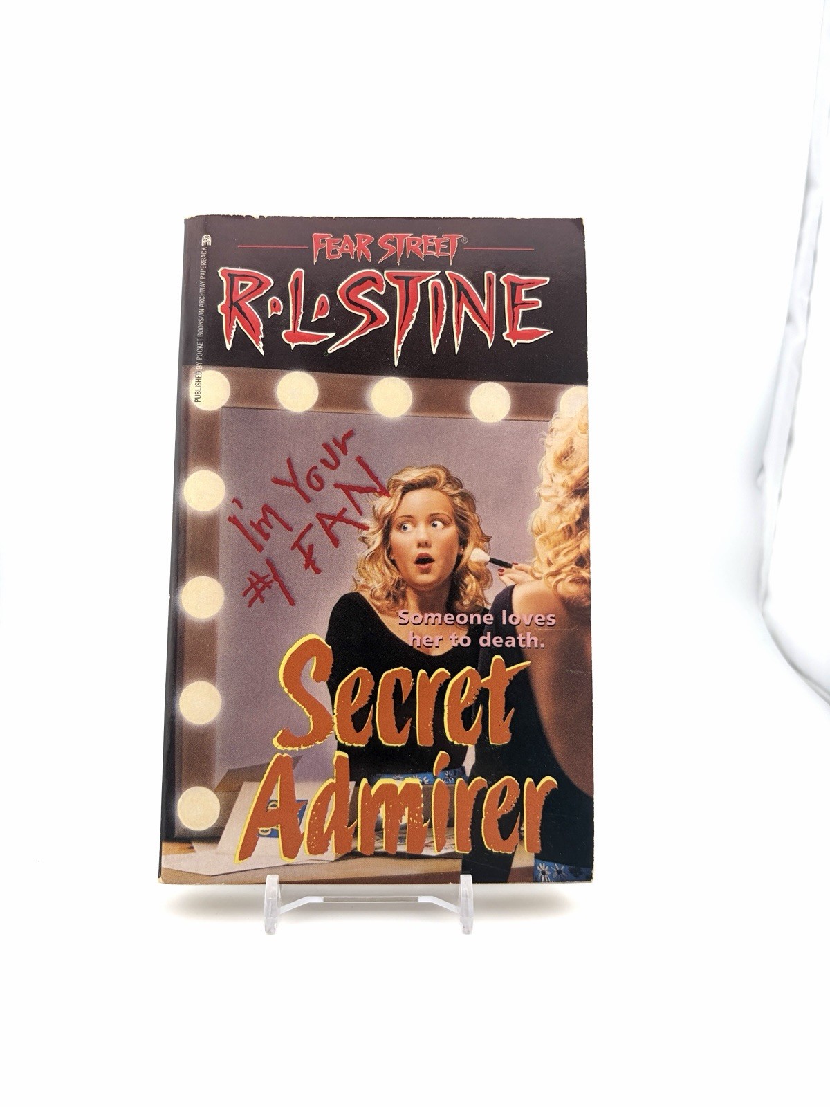 R.L. Stine Fear Street SECRET ADMIRER 1st Edition 1996 Vintage Teen Horror Book
