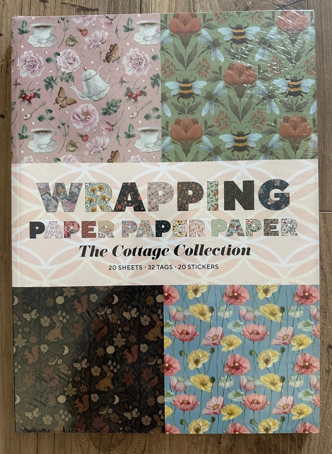 PAPER Paper PAPER COTTAGE COLLECTION Magazine FREE GOODIES Wrapping Paper TAGS +