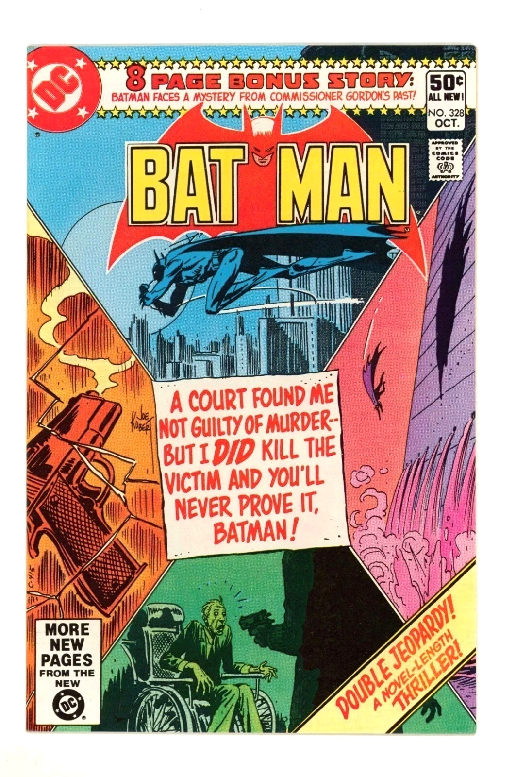 Batman #328 DC Comics NM-M White Pages