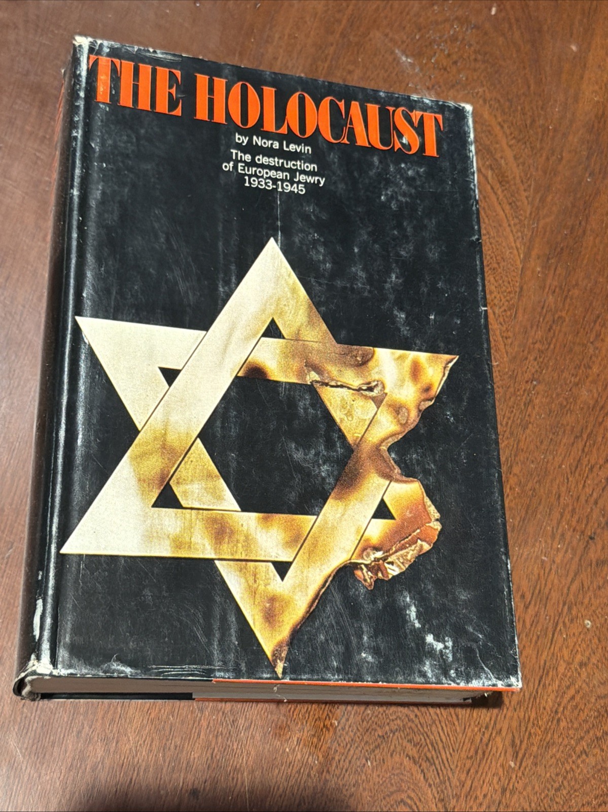 The Holocaust By Nora Levine HCDJ 1968 First Printing B-2726