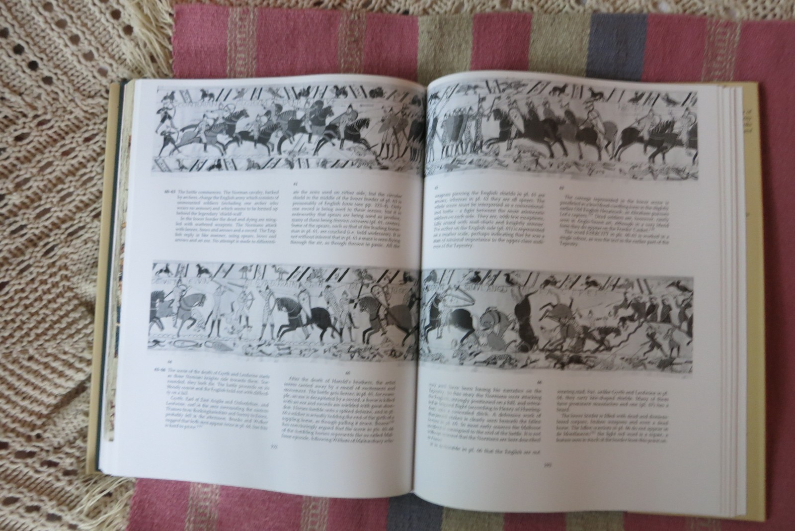 The Bayeux Tapestry HC/DJ 2004 David Wilson Needlepoint Cross Stitch History UK