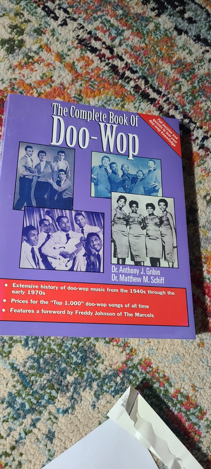 Complete Book of Doo-Wop by Matthew M. Schiff and Anthony J. Gribin paperback