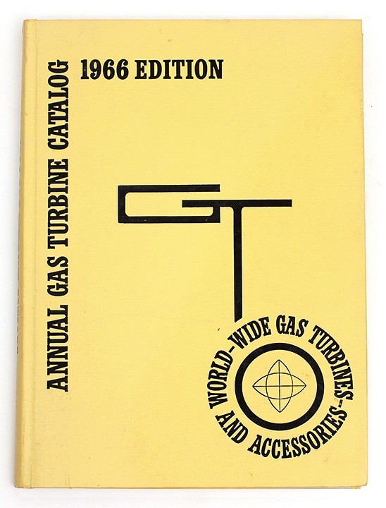 1966 Edition GAS TURBINE CATALOG Hardcover 397 Pages