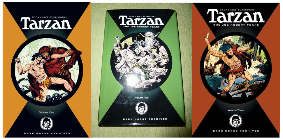 Tarzan: The Joe Kubert Years BOOK SET (3 book series) GOOD Condition