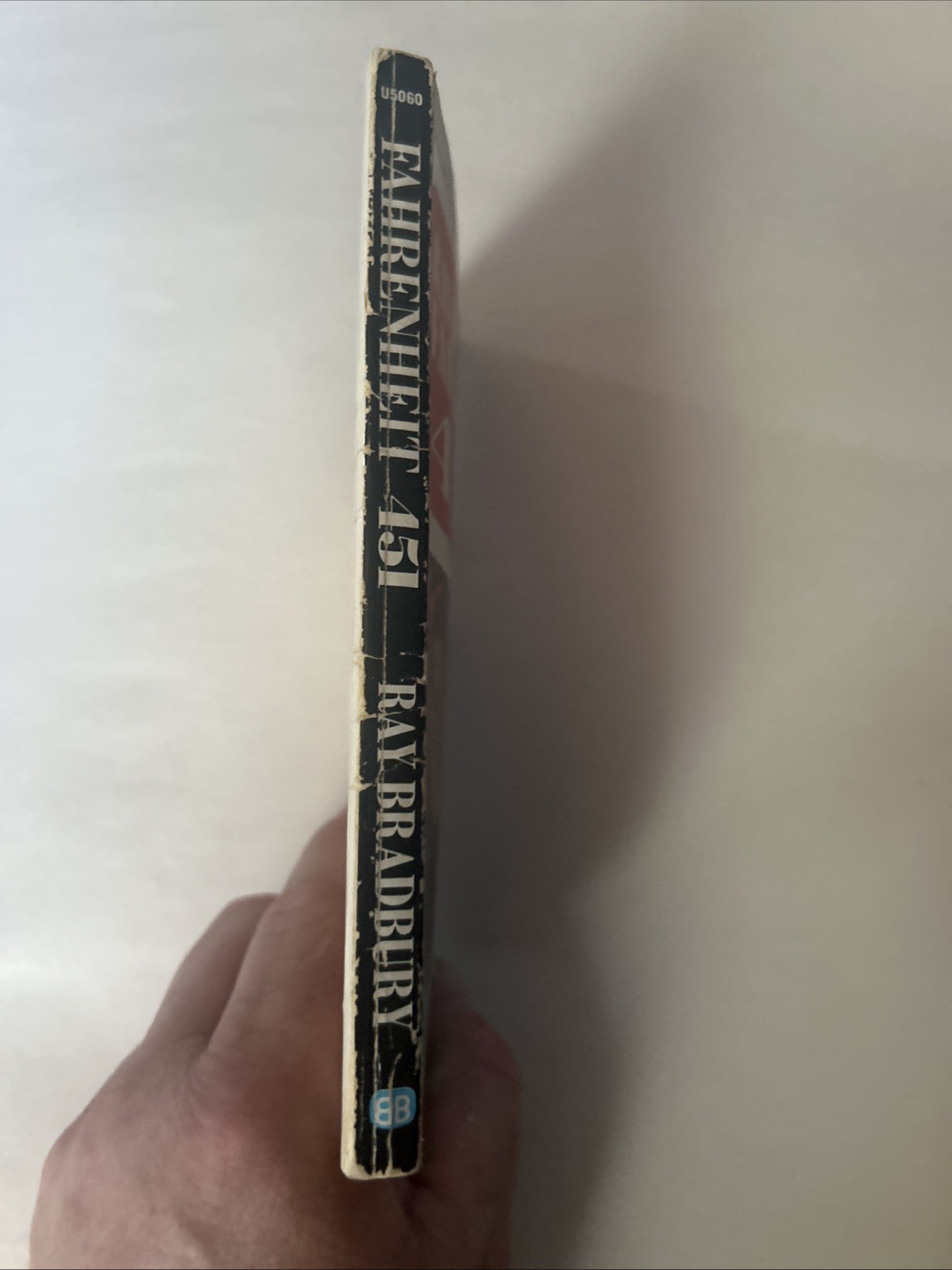 Fahrenheit 451 Ray Bradbury 1967 Movie Tie-In 1st “Bal-Hi” Printing U5060 VG