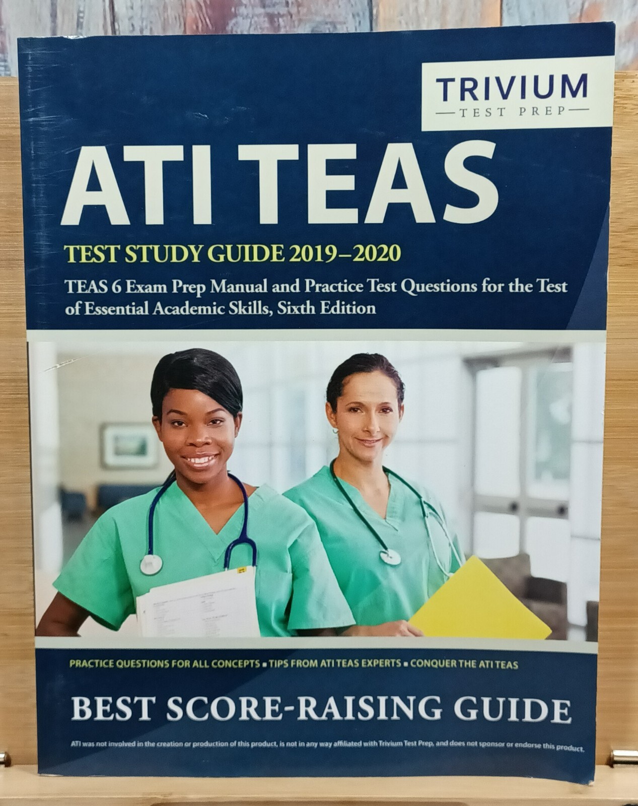 ATI TEAS Test Study Guide 2019-2020 Trivium Test Prep (2019, Paperback)