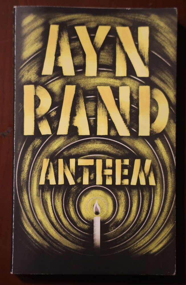 ANTHEM by Ayn Rand 1995 Signet Paperback Dystopian Fiction/Individualism/Sci-Fi