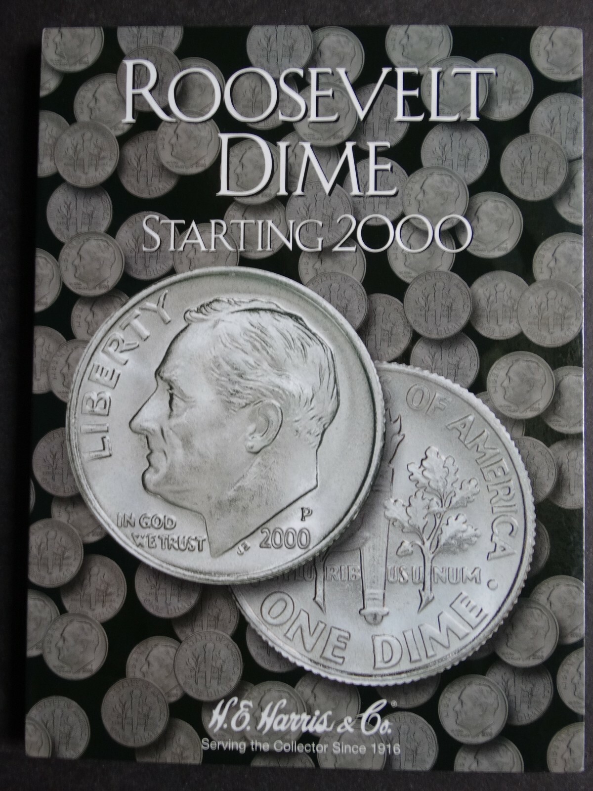He Harris Roosevelt Dimes Dime Coin Folder Number 3 2000-2025 Album Book 2941