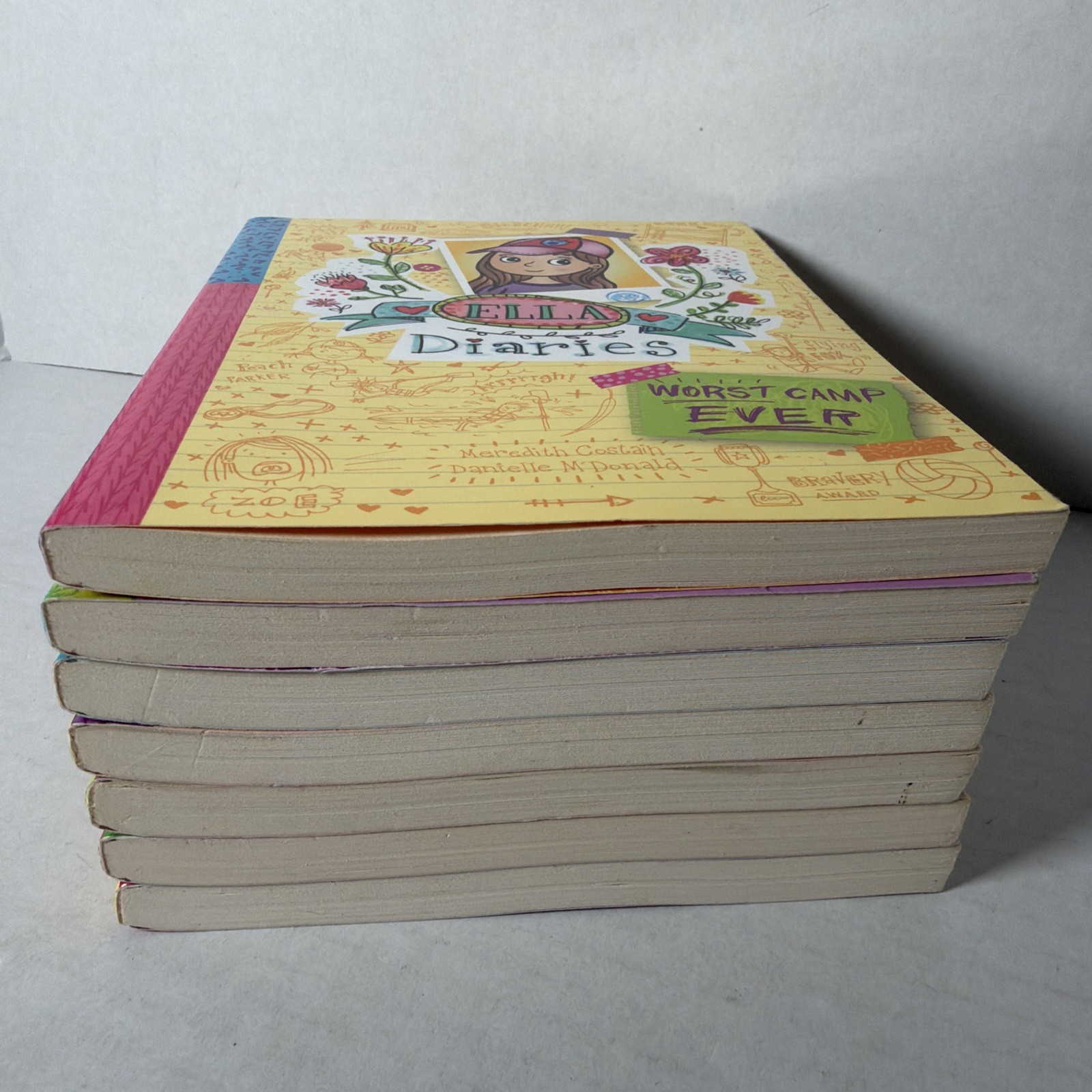 Usborne Kane Miller Ella Diaries Lot of 7 Books Set Trade Paperback Pets Ballet