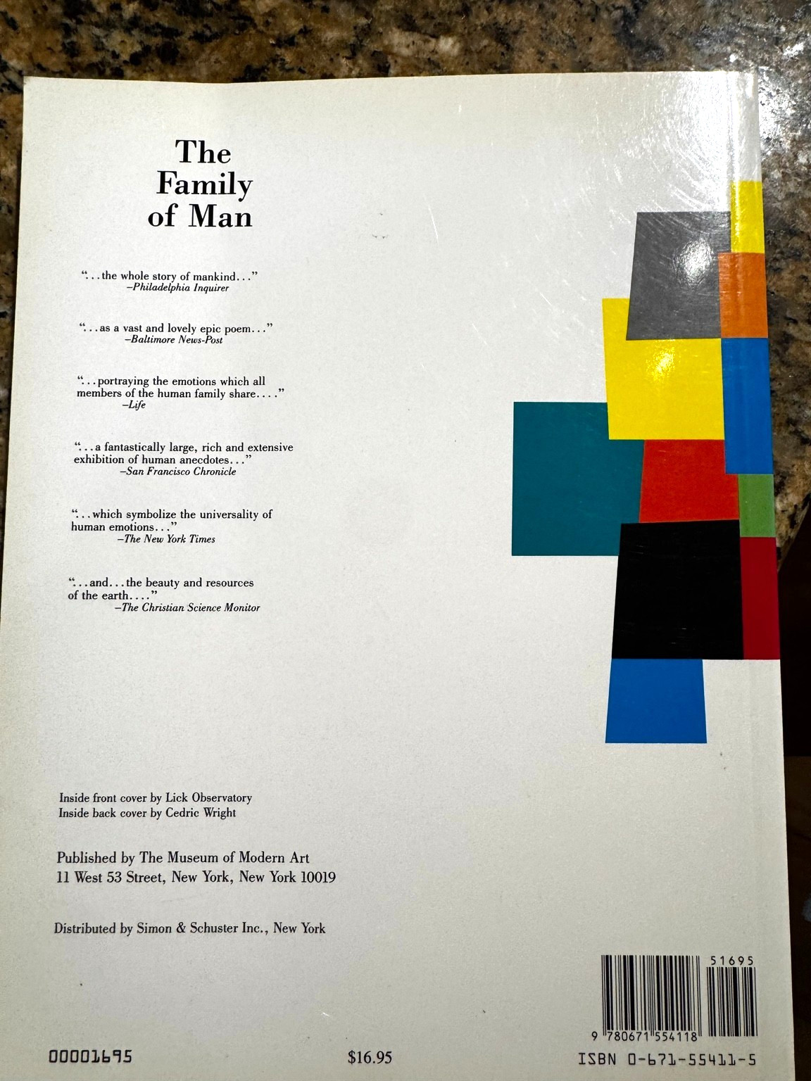 The Family of Man 30th Anniversary 1986 MoMA Photography Book Steichen