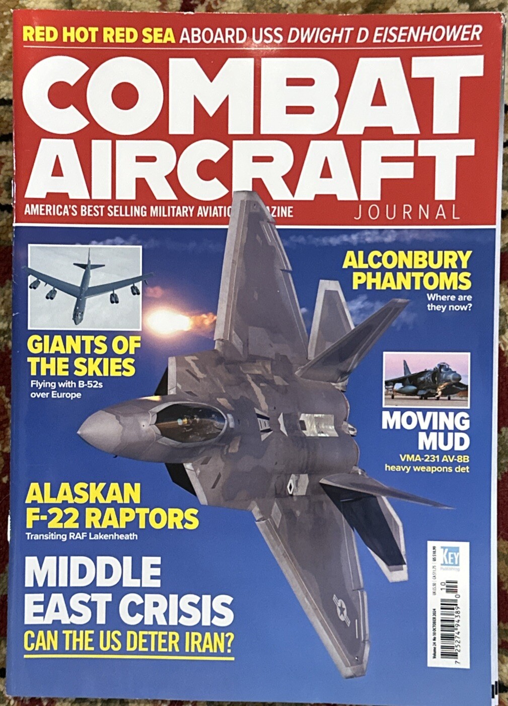 Combat Aircraft Journal Magazine October 2024 Middle East Crisis