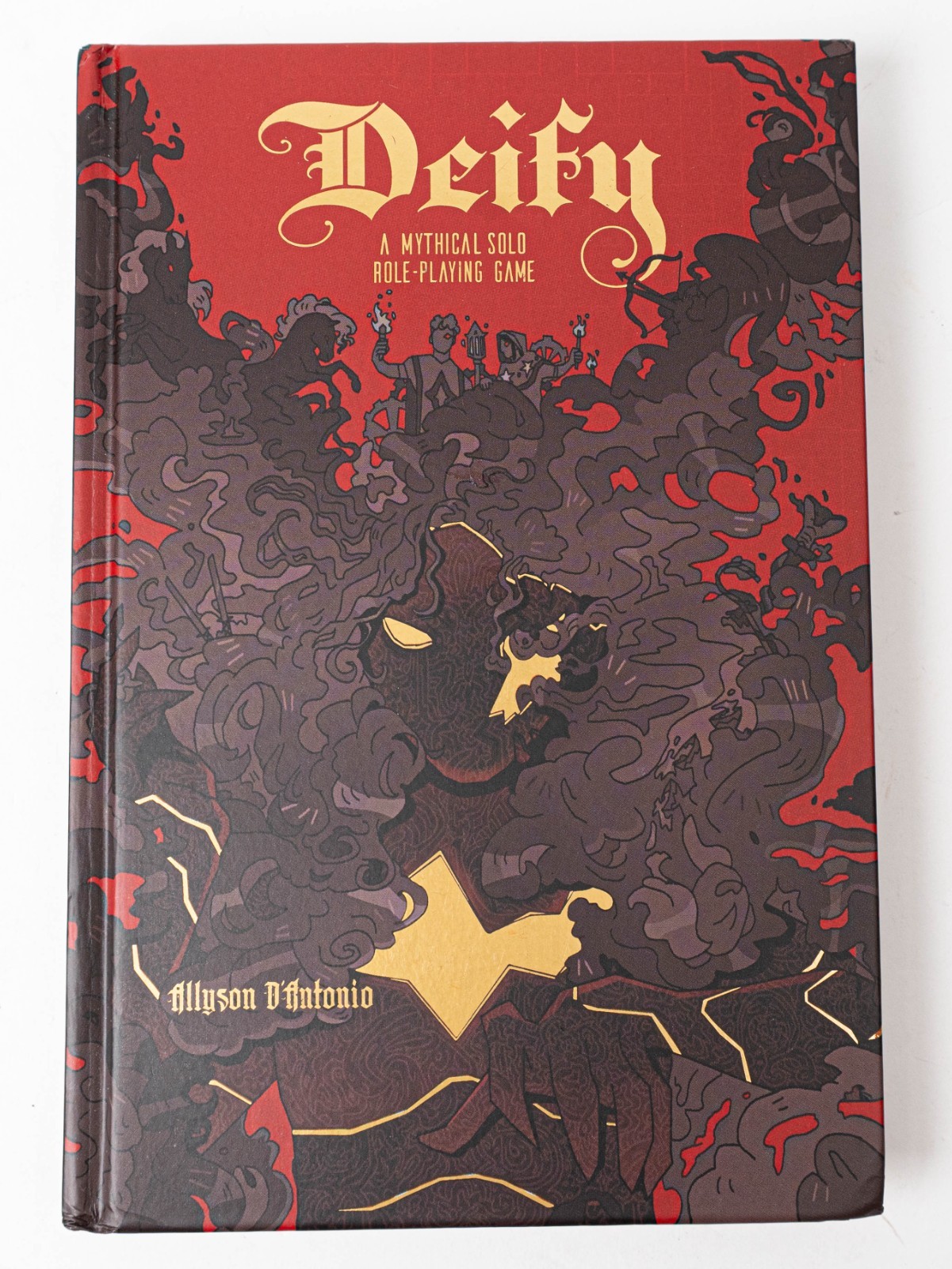 Deify: A Mythical Solo Role-Playing Game by Allyson D’Antonio Hardcover Book