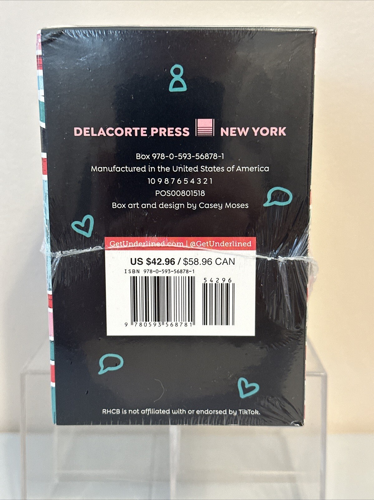 BookTok Bestsellers Boxed Set of 4 – NEW SEALED We Were Liars, Gilded Ones +2