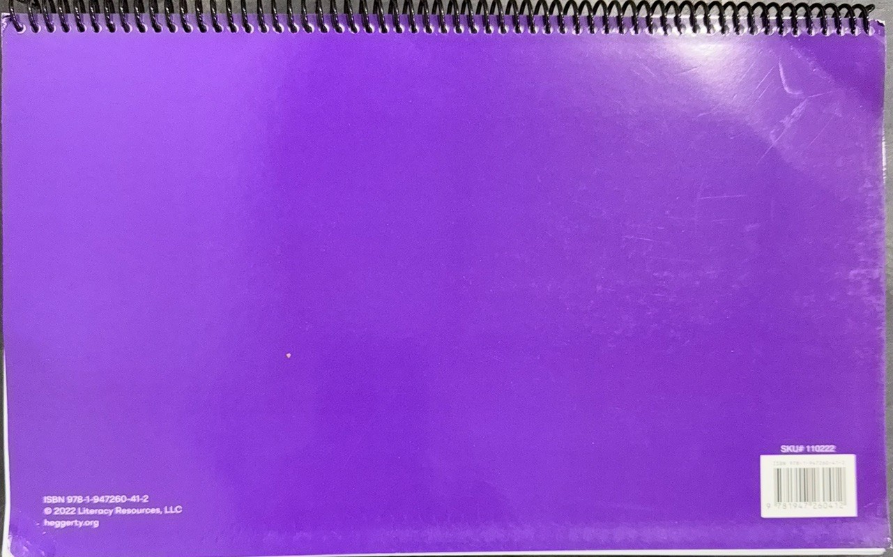 Heggerty Phonemic Awareness Book pre Kindergarten 2022 Edition