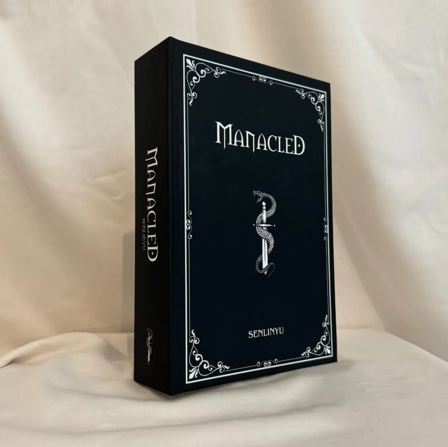 MANACLED Hardcover Book: Illustrated Romantic Dramione Fanfiction, Snake Cover A
