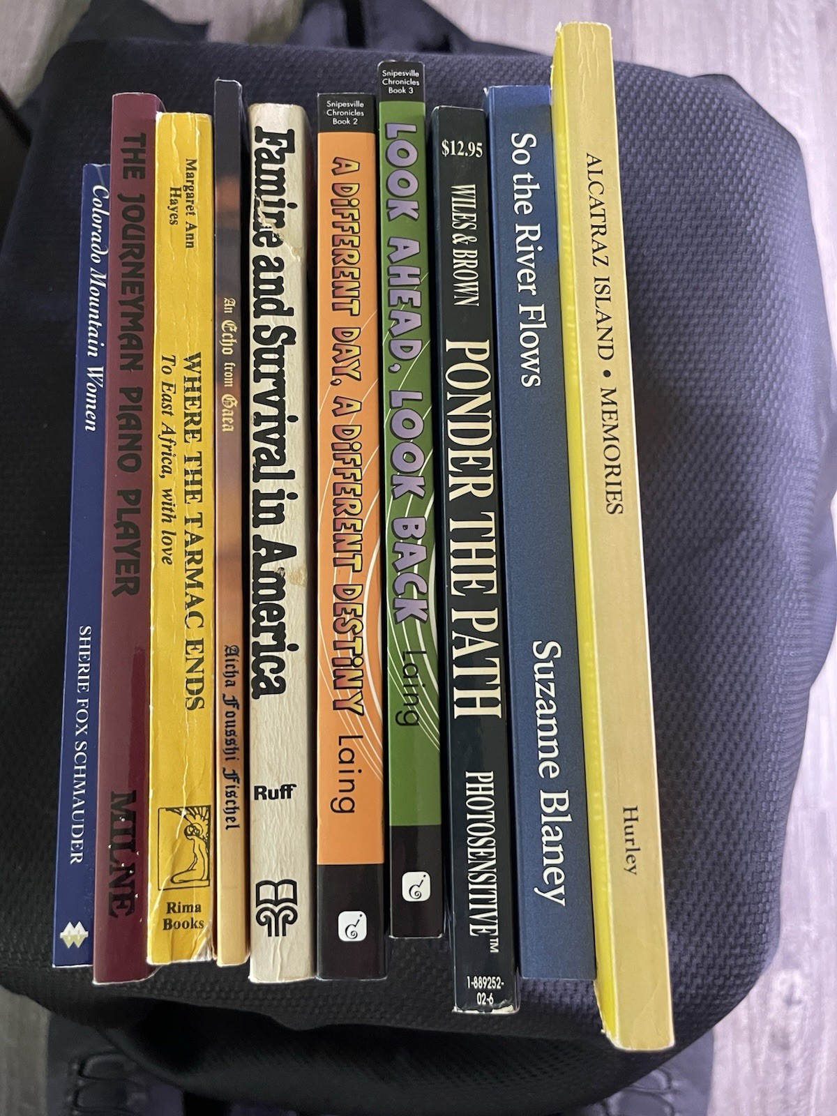 Lot Of 10 Paperback Books ALL SIGNED by the AUTHORS – Various Topics & Subjects