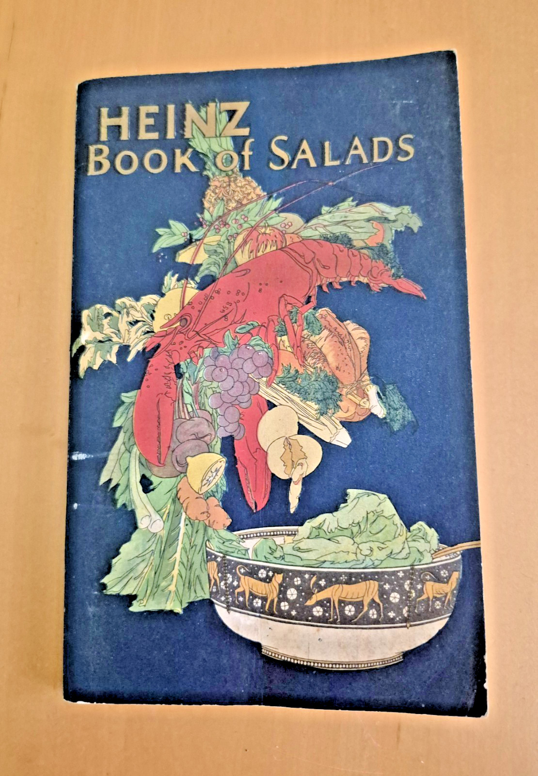 Antique 1925 Heinz Book of Salads Cookbook H.J. Heinz Cookbook Recipe Booklet