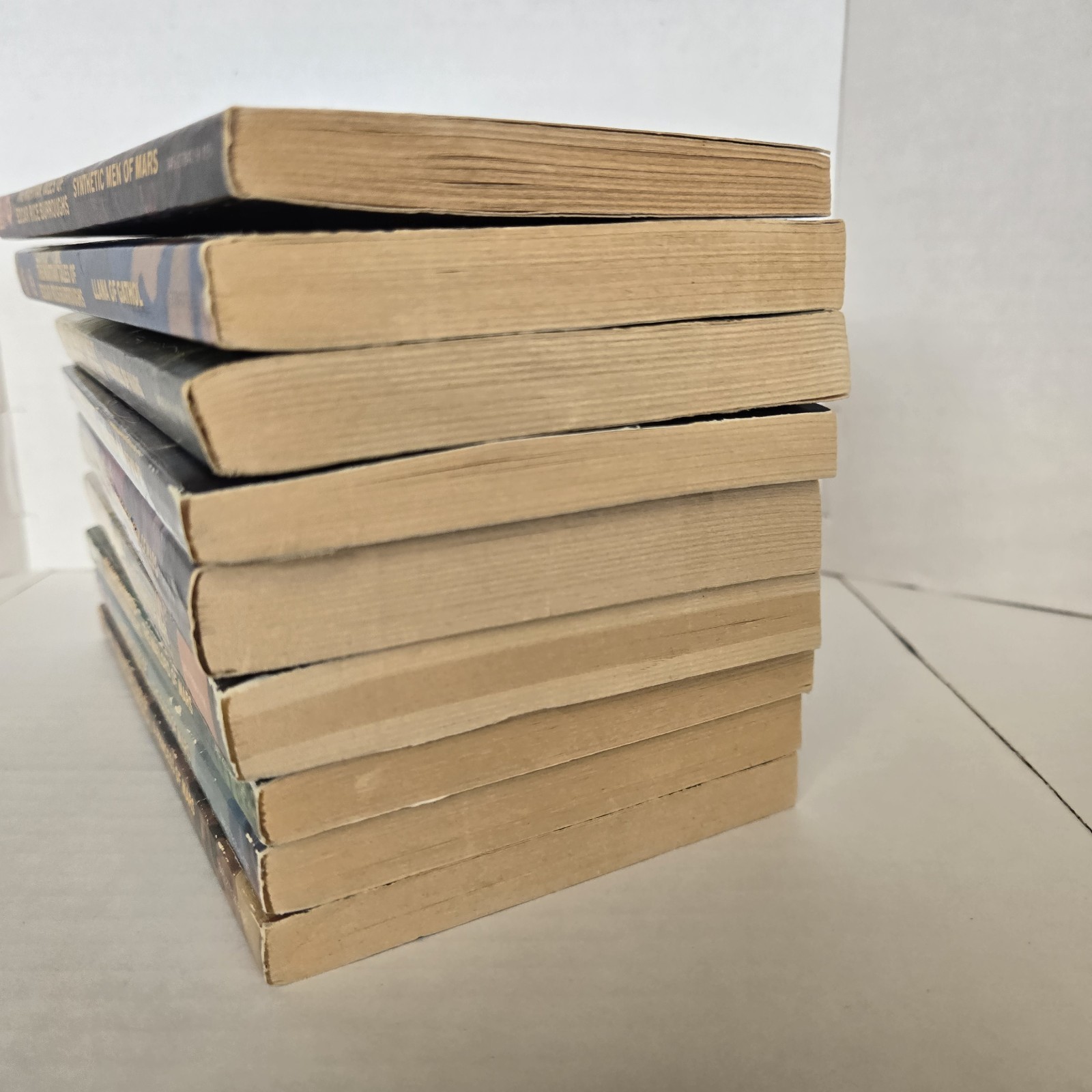 The Martian Tales of Edgar Rice Burroughs Lot of 9 Vols. 1 2 3 5 6 7 8 9 10. PB