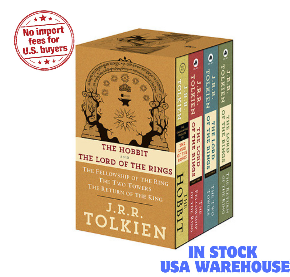 J.R.R. Tolkien 4-Book Boxed Set – The Hobbit & The Lord of the Rings Paperback