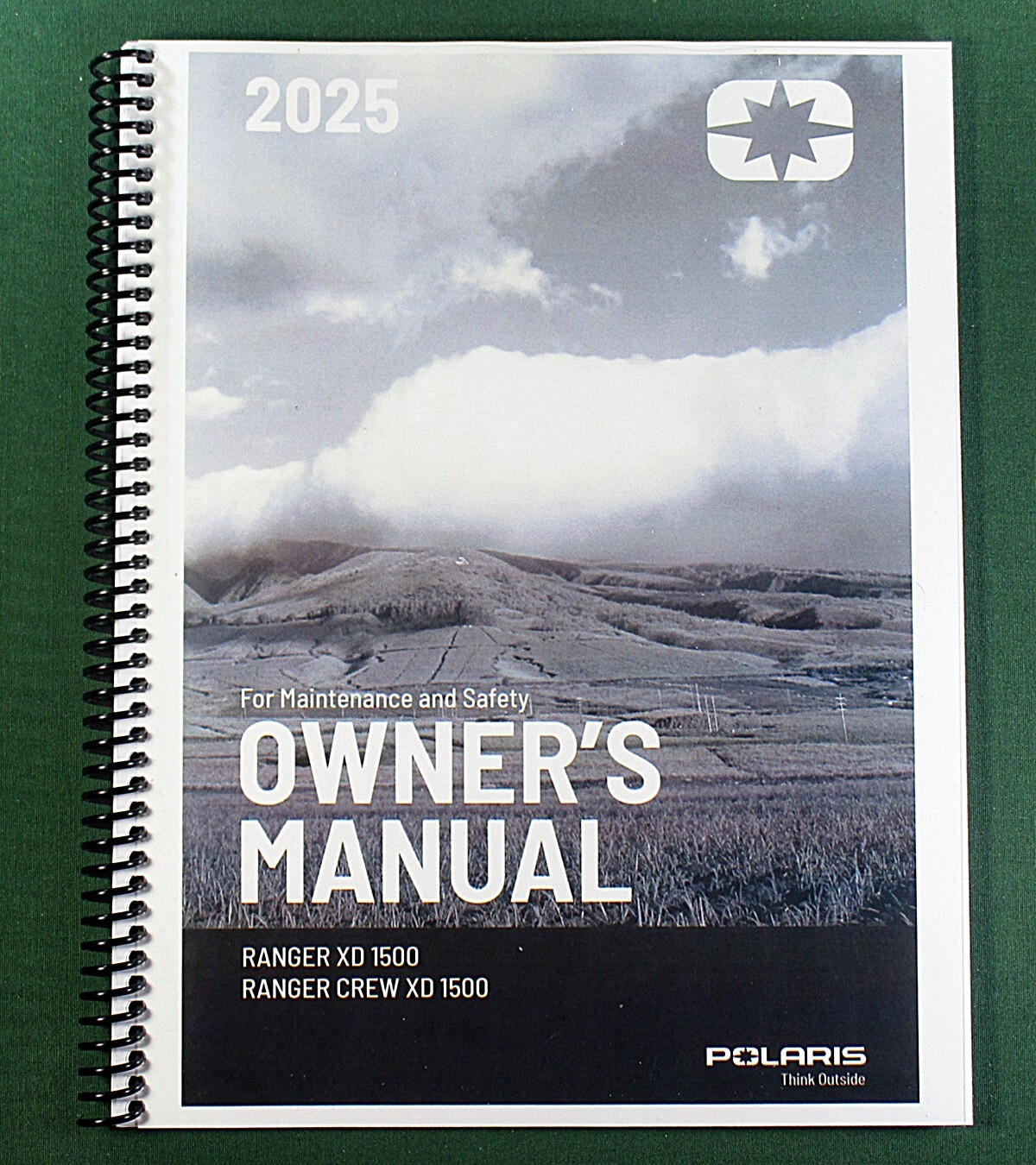 2025 Polaris Ranger XD 1500 Owner’s Manual: 200 Pages & Protective Covers!