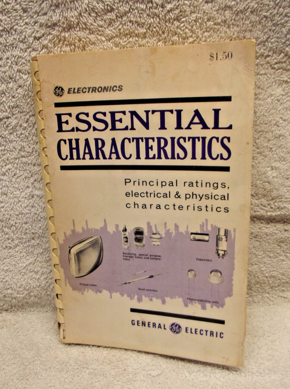 General Electric GE Electronics Essential Characteristics Manual Book 1964
