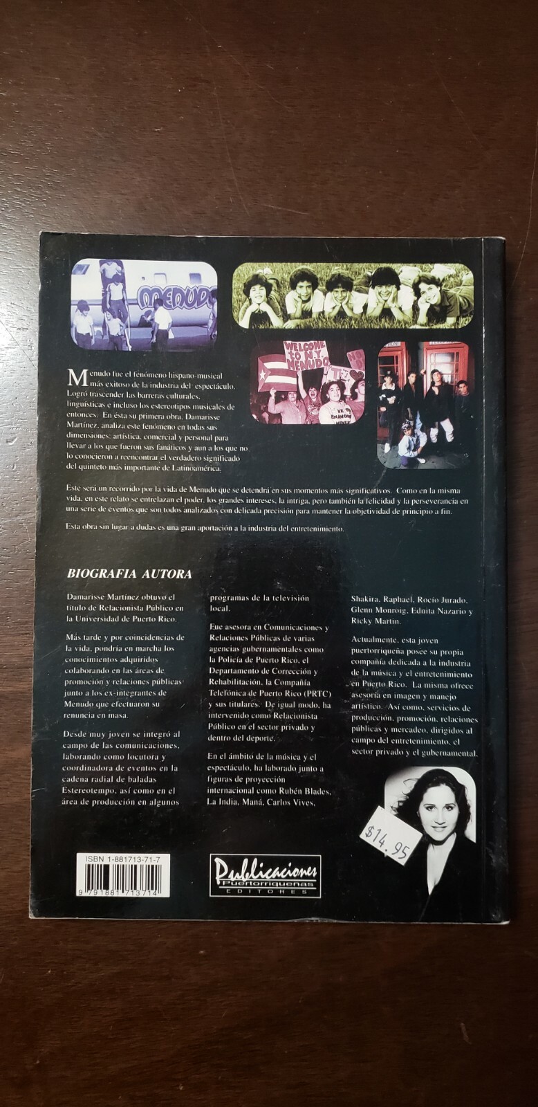 “Menudo El Reencuentro Con La Verdad” – Spanish – 6 1/4″ x 9″ – 270 pages