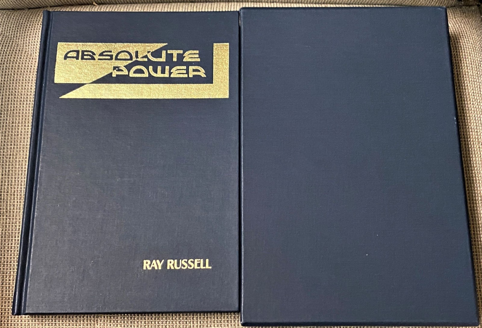 Ray Russell / ABSOLUTE POWER Signed 1st Edition 1992