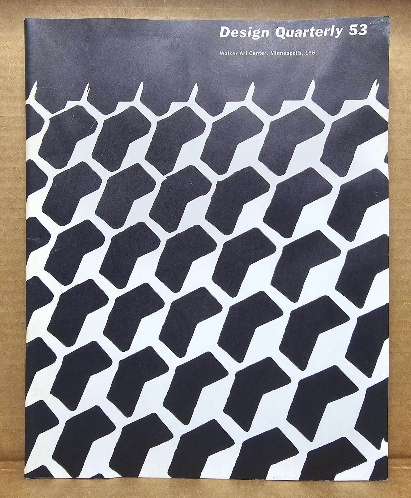 Design Quarterly #53 – 1961 – Staple-Bound Paperback / Magazine – Moisture Wave