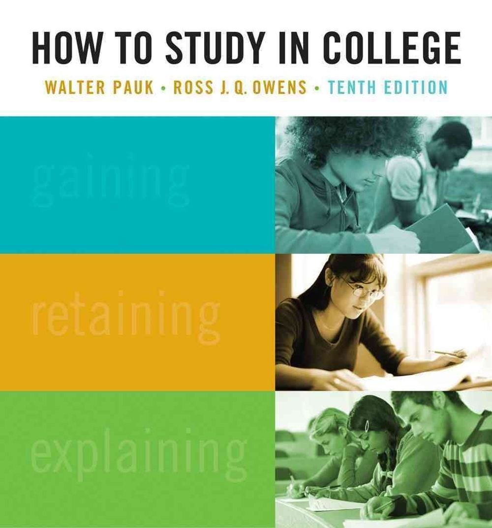 How to Study in College by Walter Pauk (English) Paperback Book