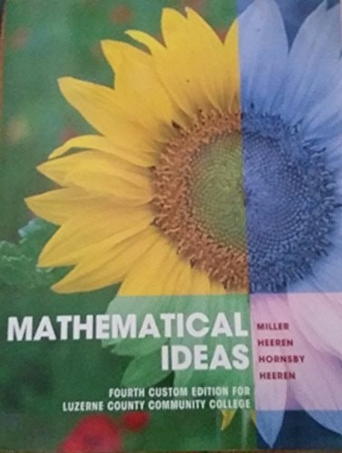 Mathematical Ideas by Charles D. Miller, Good Book