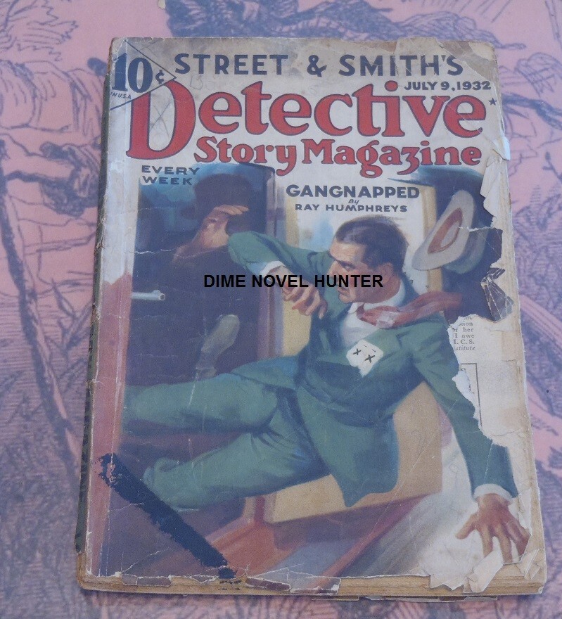 DETECTIVE STORY MAGAZINE JULY 09, 1932 PULP SEE VIDEO DESCRIPTION & TITLE PAGE