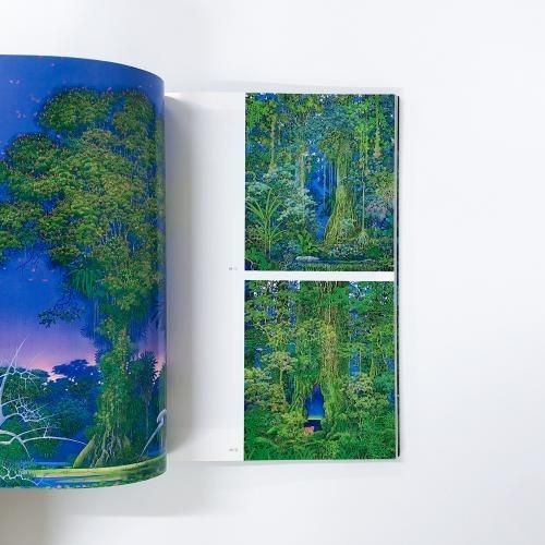 Art works Book of Emerald forest by Hiroo Isono EMERALD FOREST Art Illustration