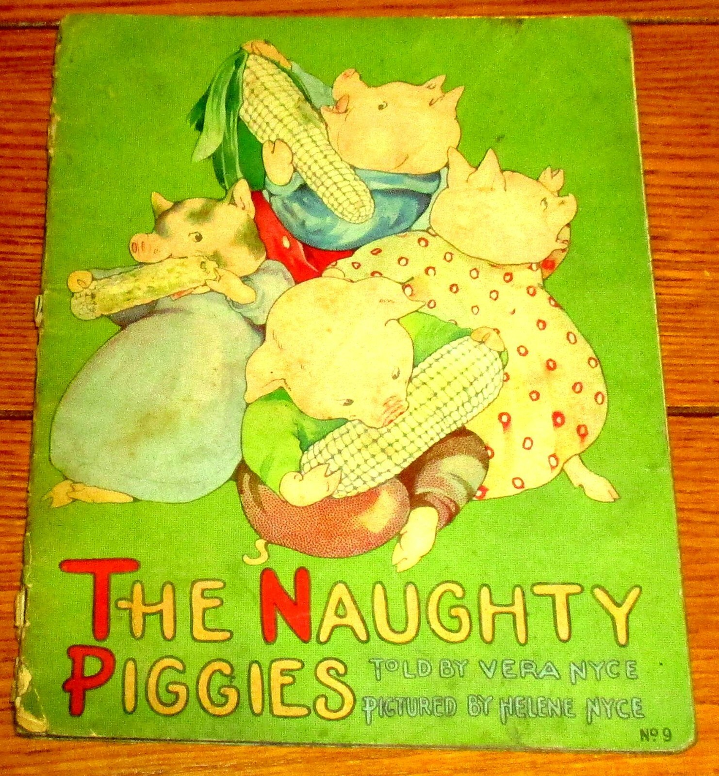 1916 The Naughty Piggies Vera Nyce 12 Pages RARE!!!!