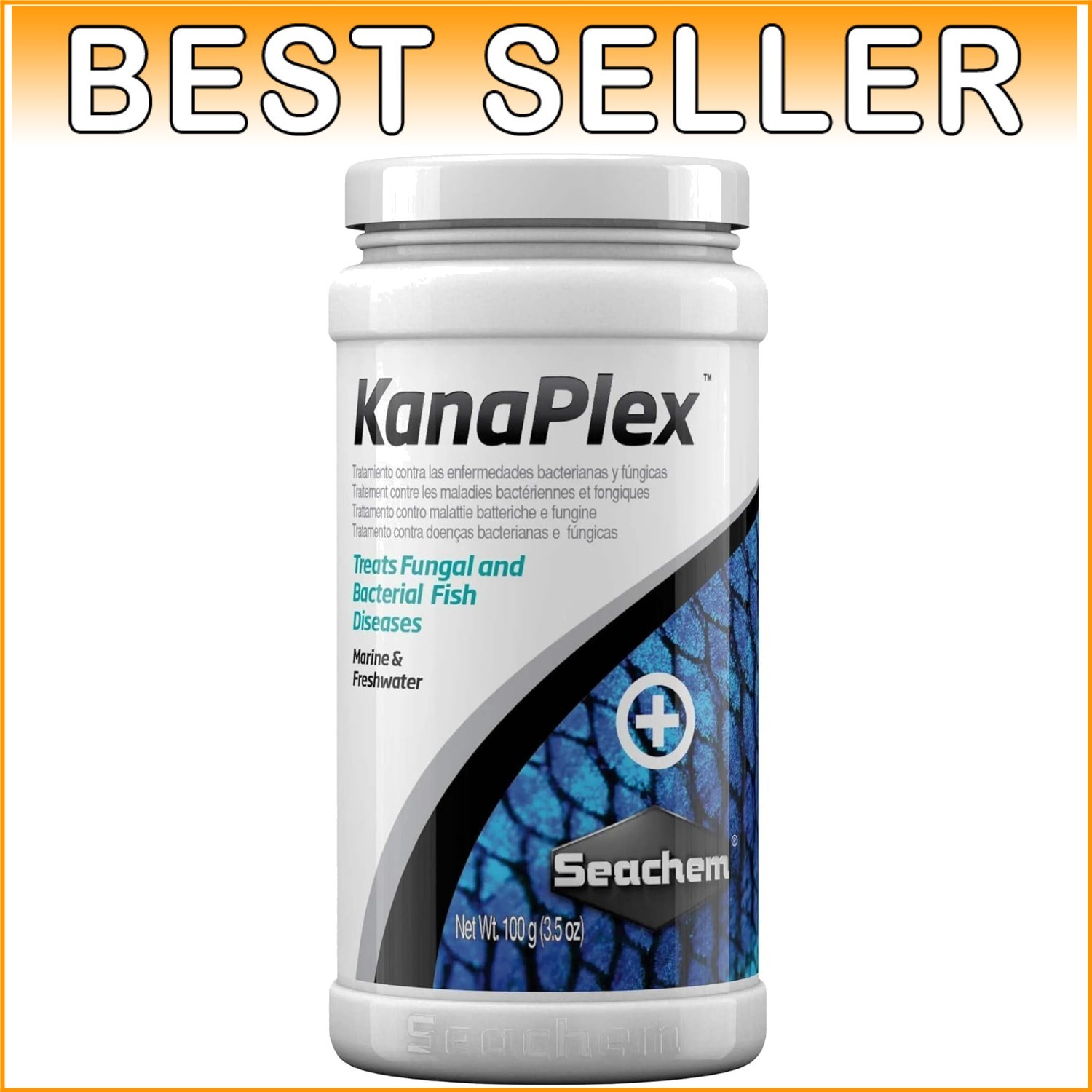 100g KanaPlex: User-Friendly Fish Disease Remedy for Freshwater and Marine Use