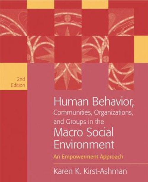 Human Behavior, Communities, Organizations, and Groups in the Mac