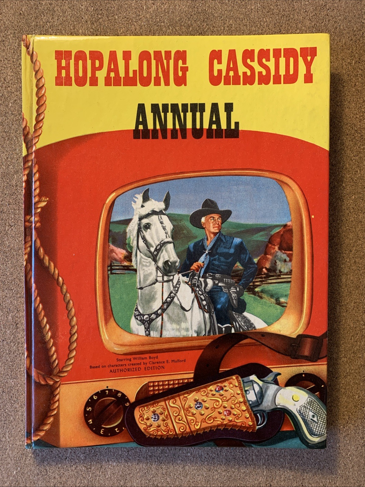 Hopalong Cassidy Annual Circa 1950 VGC UK, Western